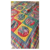 Handmade Quilt - 32 x 40