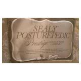 Sealy  Posturpedic full matress and boxspring with Metal frame