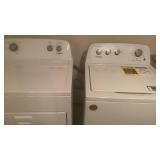 Whirlpool Top Load Washer and Dryer Set 45 x 29 x 26 in