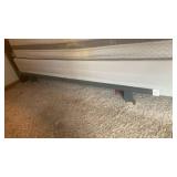 Queen bed frame with headboard