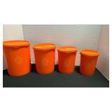Vintage Tupperware Cannisters