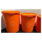 Vintage Tupperware Cannisters