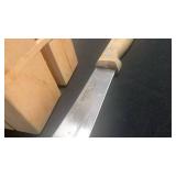 Ekco Kitchen Knife Set with Wooden Block