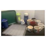 Travel bottles and mugs