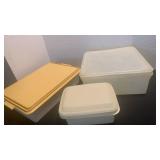 Tupperware storage containers