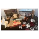 Cookie cutters and cordless knife