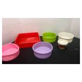 Silicone baking pans
