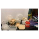 Misc storage containers and lids