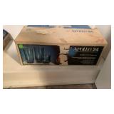 Libbey Apollo 24 Blue Glass Set