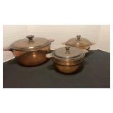Corning Vision Amber Glass Cookware Set