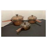 Corning Vision Amber Glass Cookware Set