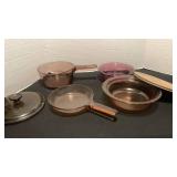 Pyrex Vision Cookware with misc extra lid