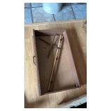 Cabinet -  54 inches tall, 28 inches wide and 20 inches deep - Drawer tract is broken, but looks like all parts are there