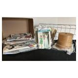 Basket with tape and patterns