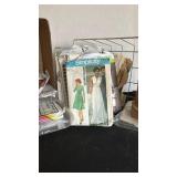 Basket with tape and patterns