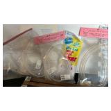 Crafting supplies, purse handle tubing, fabric bonder and more