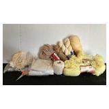 Yarn, crochet thread and more
