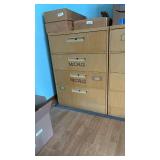 Metal McCalls Cabinets 37 Inches tall,  27 1/2 Inches wide and 25 inches deep