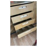 Metal McCalls Cabinets 37 Inches tall, 27 1/2 Inches wide and 25 inches deep