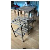 Plant Stand 28 inches tall, 32 inches wide and 17 inches deep