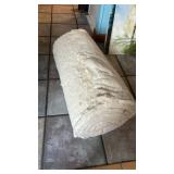 Roll of natural cotton batting