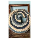 Craft Wall Hanging and Three wooden frames 27 x 20