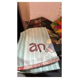 Handmade Easter pillowcase, placemats, napkin, unfinished pieces and more