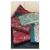 Material and pieces for unfinished quilting project