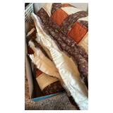 Large unfinished quilt