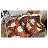 Large unfinished quilt