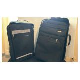 Two small suitcases