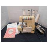 Singer Ultralock 14U64A Serger Sewing Machine with Manual