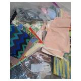 Sewing squares/cut fabric scraps