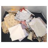 Calico remnants and scraps