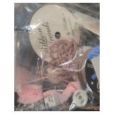 Embroidery floss and Beads