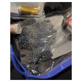 Embroidery floss and Beads