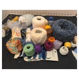 Yarn and embroidery floss lot