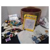 Embroidery assortment and Transfer Pattern