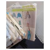 Box of XXL clothing patterns Lot 2