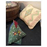 Pin cushions and buckles assortment