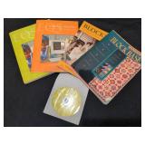 Electronic quilting software and books