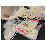 Pearl and cream beads