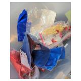 Assorted beads, trim, sequins and more