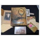 Vintage Victorian-era celluloid photo album