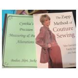 Sewing and patterning books