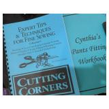 Sewing and patterning books