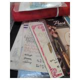 Embroidery books and accessories