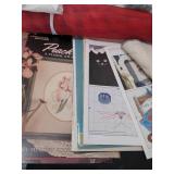 Embroidery books and accessories