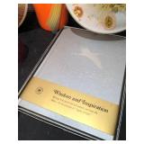 Home decor, book, tins