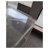 Clear acrylic cubes